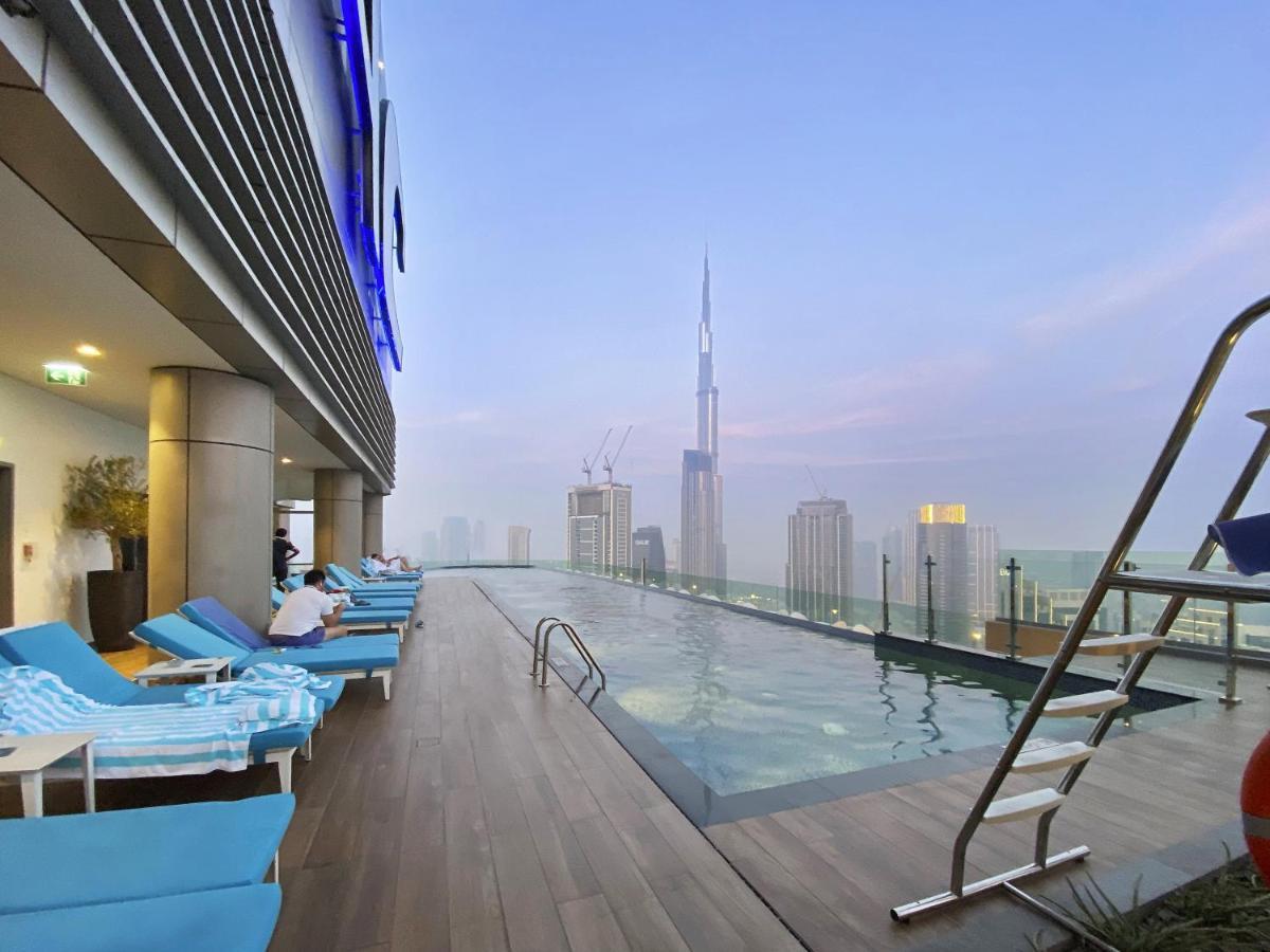 Aliving Luxury 2Br With Infinity Pool At Paramount Hotel Midtown Close To Dubai Mall & Burj Khalifa Esterno foto