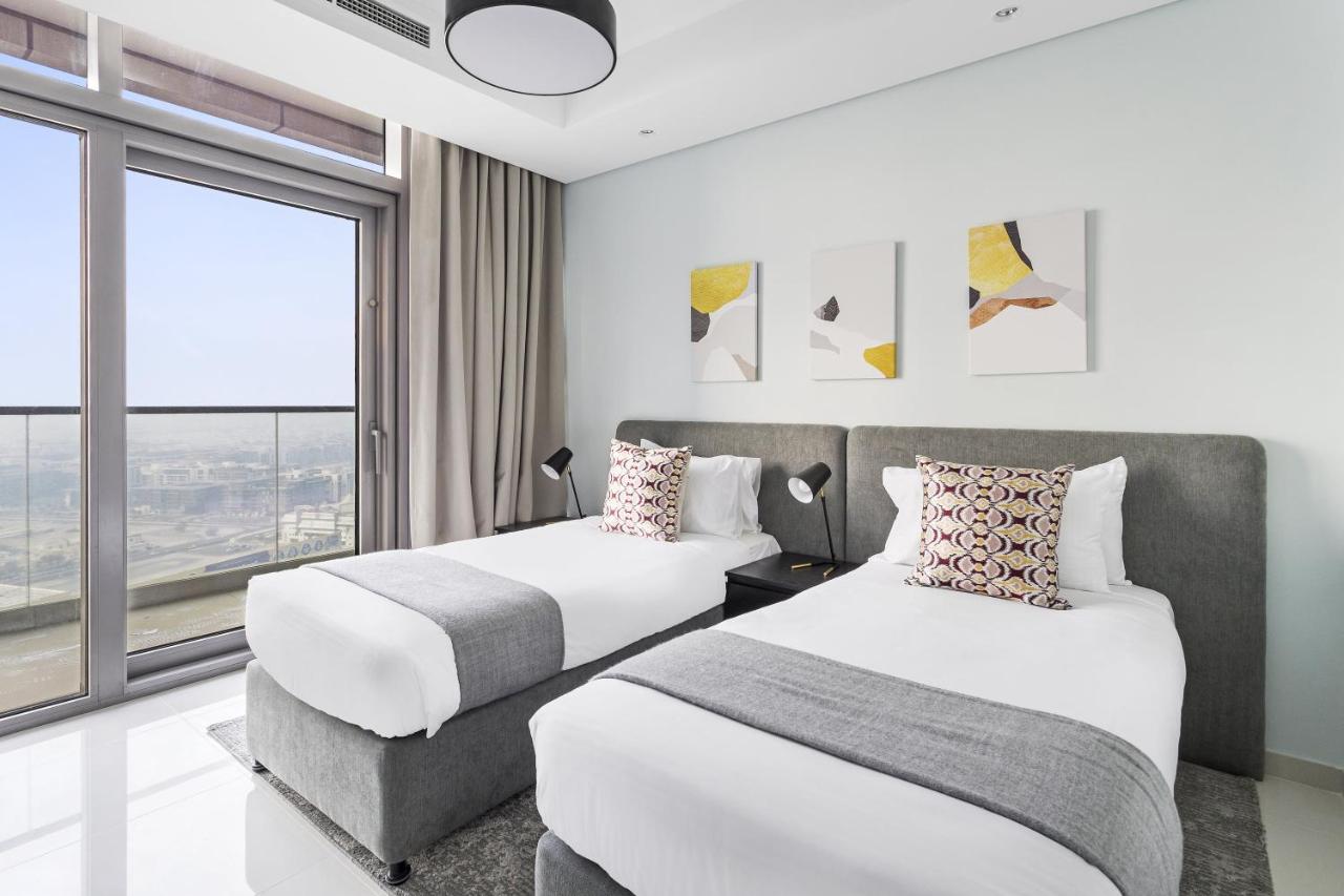 Aliving Luxury 2Br With Infinity Pool At Paramount Hotel Midtown Close To Dubai Mall & Burj Khalifa Esterno foto