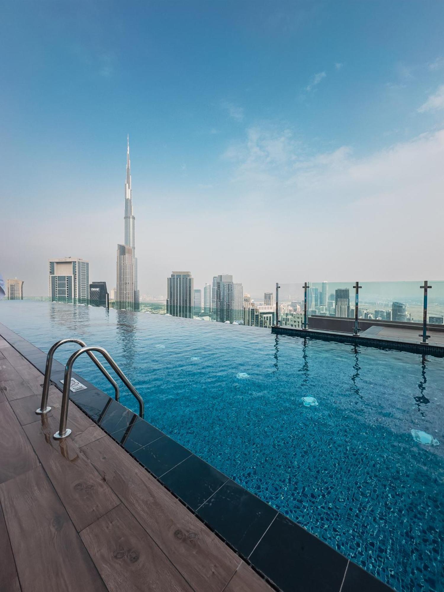 Aliving Luxury 2Br With Infinity Pool At Paramount Hotel Midtown Close To Dubai Mall & Burj Khalifa Esterno foto